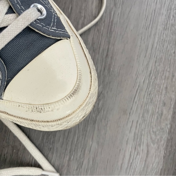 Converse Commes des Garçon Play High tops grey size 9 women’s - Picture 3 of 12